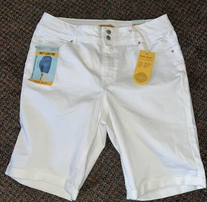 WAX JEANS BUTT,ILOVE YOU WHITE XXL HIGH RISE PUSH UP SHORTS - Picture 1 of 4