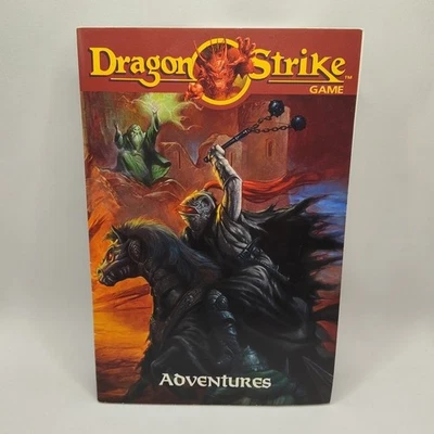 1993 Dragon Strike Board Game Replacement Adventures Manual Booklet Part Only - Image 1 of 4