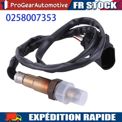 Sonde lambda pour VW Polo 9N Seat Ibiza 3 Fabia 1 6 0258007353 750 mm - Photo 1/4