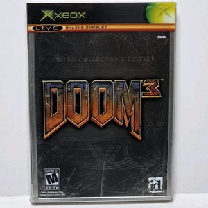 Doom 3: Limited Collector's Edition Steel Book (Microsoft Xbox, 2005) Complete - Picture 1 of 4