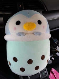 Takashoji Boba Tea Plush Penguin 14" Super Soft All Tags - Picture 1 of 5