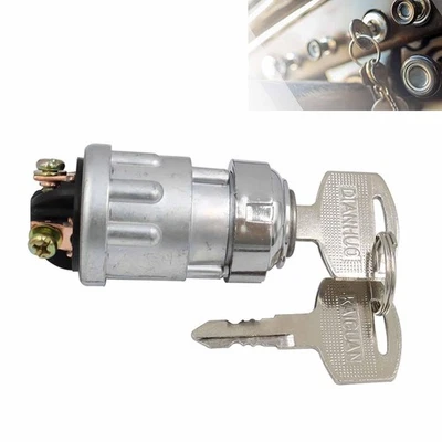 Lawnmower Start Ignition Switch with 3 Position Metal 3 - Image 1 of 4