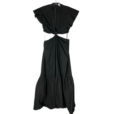 A.L.C. Alexandria Dress Cutouts Sleeveless Black Size 2 *READ FLAW* - Image 1 of 4