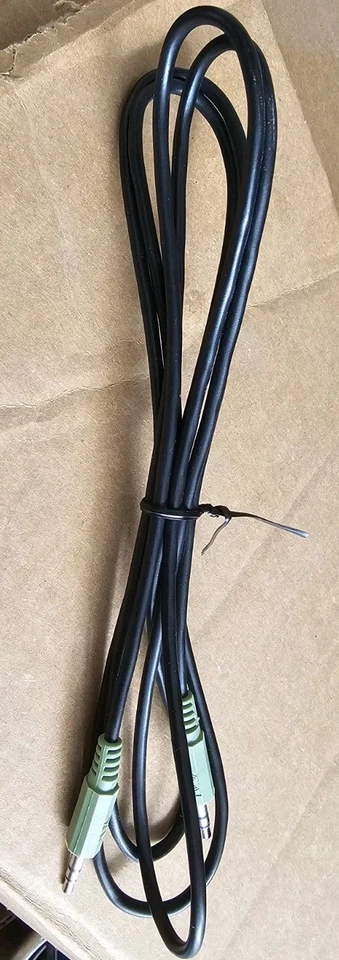 6ft 3.5mm Audio Cable Male to Male Stereo Aux Headphone Car Cord Adapter  - Image 1 of 1