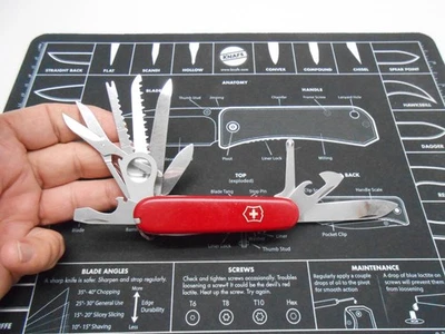 Navaja suiza original Victorinox Champion 91 mm sin gancho ni cincel Foto 1 de 4