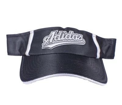 Adidas Script Años 90 Parasol Gorra Hip Hop De Colección Moda Negro OSFM Nuevo Con Etiquetas Foto 1 de 4