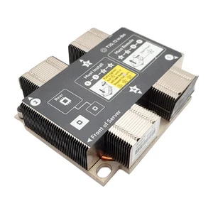 HP 868261-001 ProLiant XL230k G10 CPU arrière 1 dissipateur thermique avec guide CPU 878426-001 - Photo 1/2