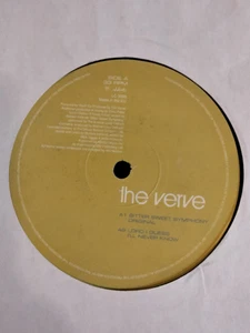 THE VERVE 12” VINYL RECORD SINGLE BITTER SWEET SYMPHONY JAMES LAVELLE REMIX HUTT - Picture 1 of 6