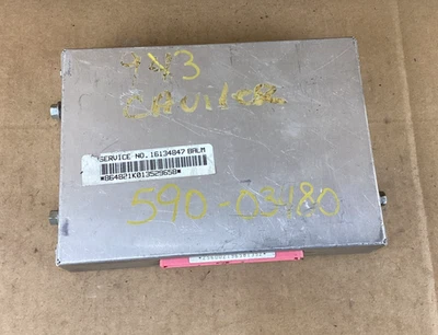 Компьютерный модуль управления двигателем Chevrolet Cavalier 1991 - 1993 годов выпуска 16134847 - Изображение 1 из 4