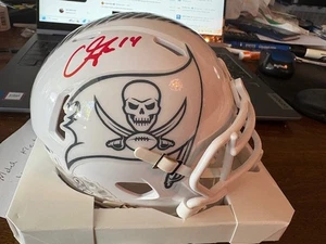 CHRS GODWIN SIGNED TAMPA BAY BUCCANEERS SIGNED STS 3 SPECIALTY MINI HELMET JSA - Picture 1 of 5