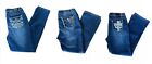 Earl Jeans Womens Size 10 Boot Cut Skinny Embroidered Rhinestones Denim Lot of 3