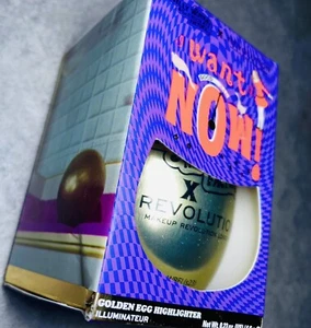 Revolution Beauty X Willy Wonka Golden Egg Highlighter Good Egg Bad Egg Neu - Bild 1 von 2