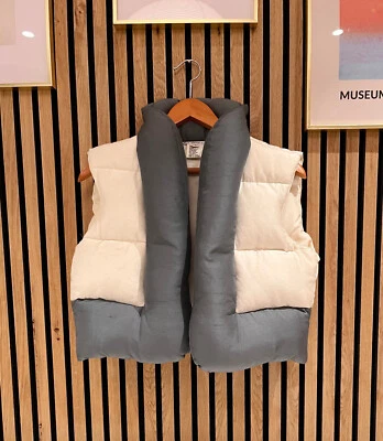 Vintage CATHERINE MALANDRINO for the LIMITED Cropped, Sleeveless Down Jacket   - Image 1 of 4