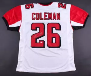 Tevin Coleman Signed Atlanta Falcons Jersey (TSE) - Picture 1 of 4