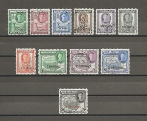 SOMALILAND 1951 SG 125/135 USED - Picture 1 of 1