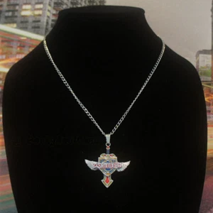 Juego de Anime League of Legends Logotipo Icono Colgante Giro Cromo Collar Cosplay Nuevo - Imagen 1 de 2