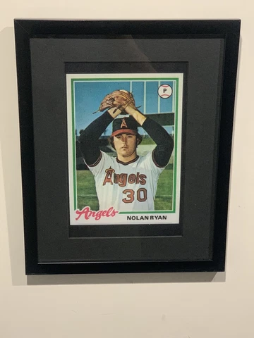1978 Topps Nolan Ryan (Custom Mini Poser) Frame Not Included (READ) Cover
