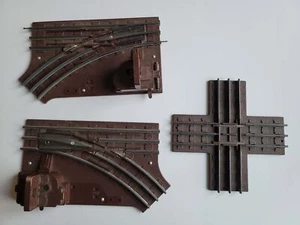 Lionel 5121 5122 027 Remote Switch Tracks Right & Left 5020 90 Degree Crossover - Picture 1 of 8