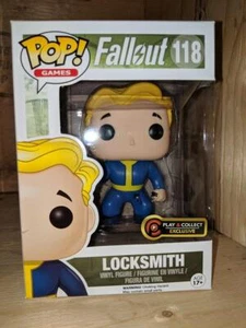 Funko POP Fallout Vault Boy LOCKSMITH Play & Collect Rare Exclusive 118 NEW - Picture 1 of 3