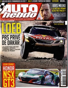 AUTO HEBDO Nr. 2190 07.11.2018 KRIS MEEKE TOMMI MÄKINEN HONDA NSX GT3 CONDROZ - Bild 1 von 1