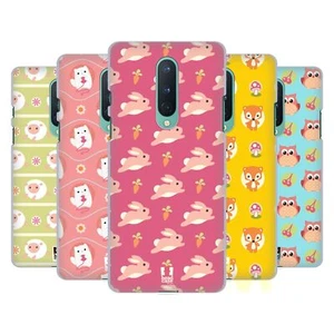 HEAD CASE DESIGNS CUTIE ANIMAL PATTERNS HARD BACK CASE FOR ONEPLUS ASUS AMAZON - Picture 1 of 12