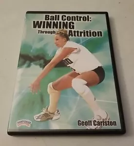 Volleyball Ball Control: Winning through Attrition (DVD, 2005) Geoff Carlston - Picture 1 of 3