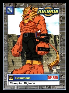 DIGIMON Leomon #30 SERIES 1 - 1999/2000 BANDAI UPPER DECK - Vintage - Picture 1 of 2