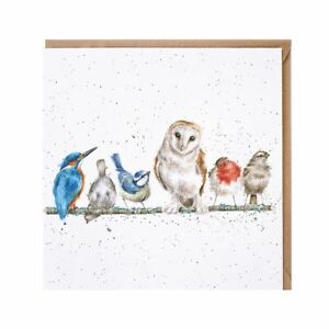 Garden Birds Birthday Card – Variety of Life by Wrendale Designs Greeting Card