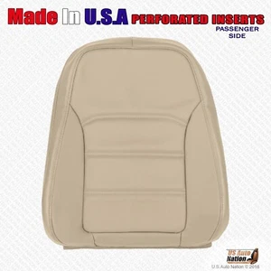2012 2013 2014 2015 Fits VW Passat Passenger Top Perforated Leather Cover Tan - Picture 1 of 8