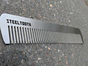 Steeltooth Comb New Standard - Fine Tooth and Wide tooth - Stainless Steel