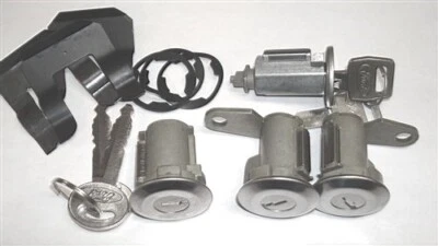 New Door Ignition & Electric Rear Tailgate Locks & Ford Keys Bronco 78 79 - Image 1 of 2