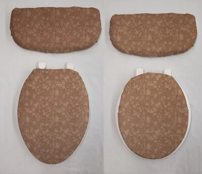 Juego de tapa de asiento de inodoro y cubierta de tanque Splatter (4 colores disponibles) Foto 1 de 2