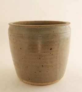 Vintage 70er Jahre handgeworfen Topf Stil 5" Vase signiert DH 78 - Bild 1 von 8