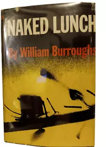 NAKED LUNCH by William S. Burroughs First US HBDJ "First Printing" VG/VG Grove - Picture 1 of 8