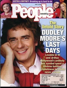 People Magazine April 15 2002 Justin & Britney / Dudley Moore's Last Days - Picture 1 of 3