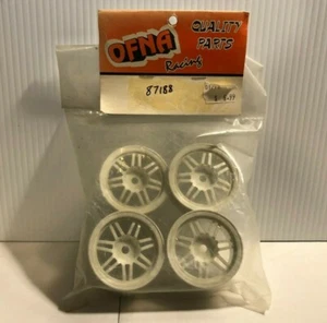 OFNA 87188 White 1.9 Dual Spoke Hex Wheels for GT1 Z10 Pirate 10 NIP RC - Picture 1 of 2