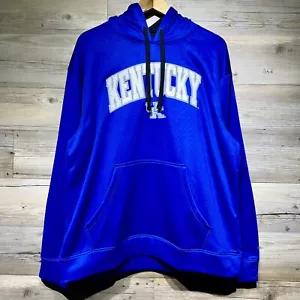 Champion Kentucky Wildcats UK Men’s Large Hoodie Blue Long Sleeve Pullover - Picture 1 of 8