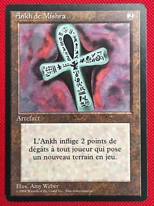 MTG 1X Ankh of Mishra X1 (French) FBB Beta - Revised Magic (1994) - NM - Picture 1 of 2