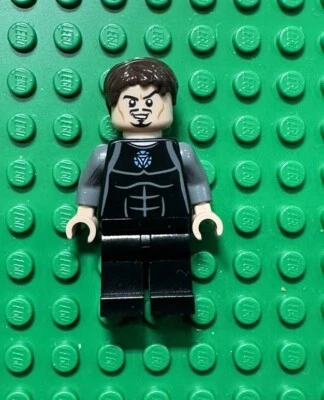 LEGO Tony Stark minifigure 76007 Marvel Avengers mini figure sh069 - Image 1 of 2