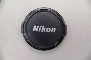 Genuine 1980's to 2005 Nikon 58mm Plastic Snap-on Lens Cap - Picture 1 of 2