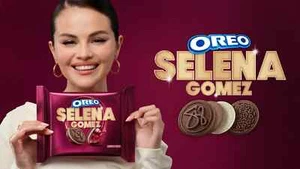 Oreos Selena Gomez Signature Cookie 10,68 Unzen Packung Horchata Geschmack Zimt Yum - Bild 1 von 5