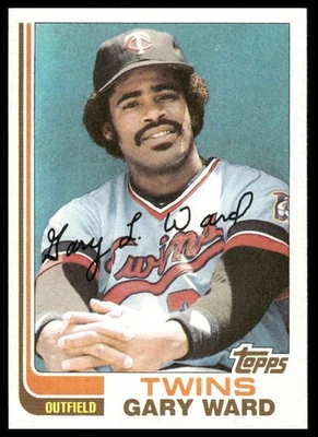 1982 Topps #612 Gary Ward Minnesota Twins - Image 1 of 2