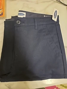 NWT Old Navy boys size 16 adj waist 3-pocket shorts school uniform 10" Inseam - Picture 1 of 3