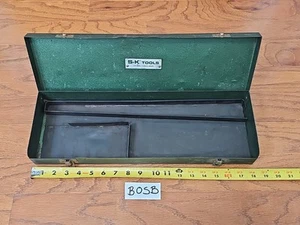 Vintage S-K Tools Metal Socket Case Box SAE Metric Made in USA - Bild 1 von 8