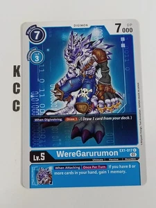 Digimon CCG #EX1-017 C WereGarurumon - Picture 1 of 2