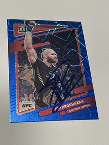 Jiri Prochazka Signed Card UFC Donruss Optic JSA COA IP Auto Autographed a - Picture 1 of 3