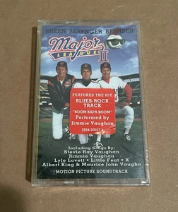 Major League II Soundtrack Cassette  Stevie Ray Vaughan Lyle Lovett Albert King - Picture 1 of 3