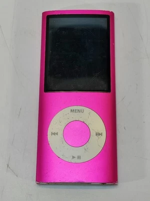Apple iPod Nano A1285 - 789 songs 1 Movie - Pink 8gb - Tested, minor scuffs - Image 1 of 4