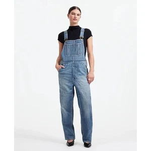 Alexa Chung Madewell Overalls Womens XS Denim Blue Utility Jumpsuit NS885 - Bild 1 von 10