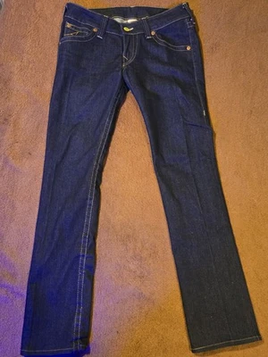 True Religion Jeans Womens 30x31 Blue Billy Stretch Straight WC92076E4 USA - Image 1 of 4